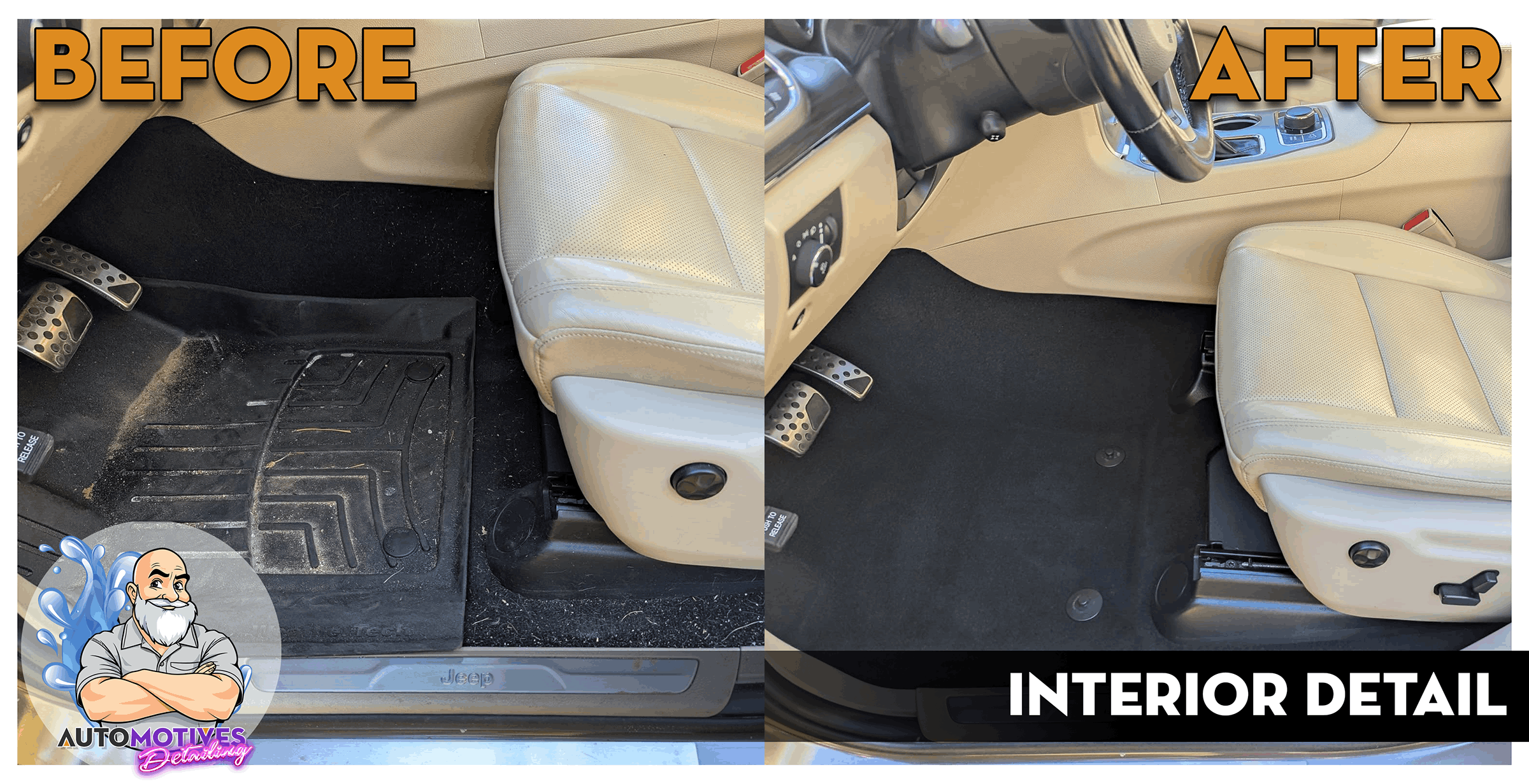 Before/After Interior Detail